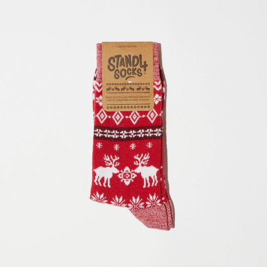 'Give 2 Gifts' Festive socks- With every purchase a homeless person in the UK will receive a pair of socks <3