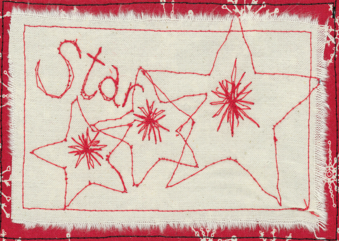 Christmas Star Christmas Card