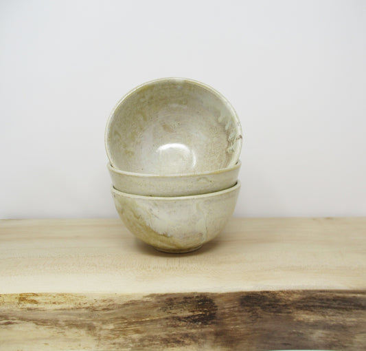 Rustic Natural Glaze Stoneware Bowl