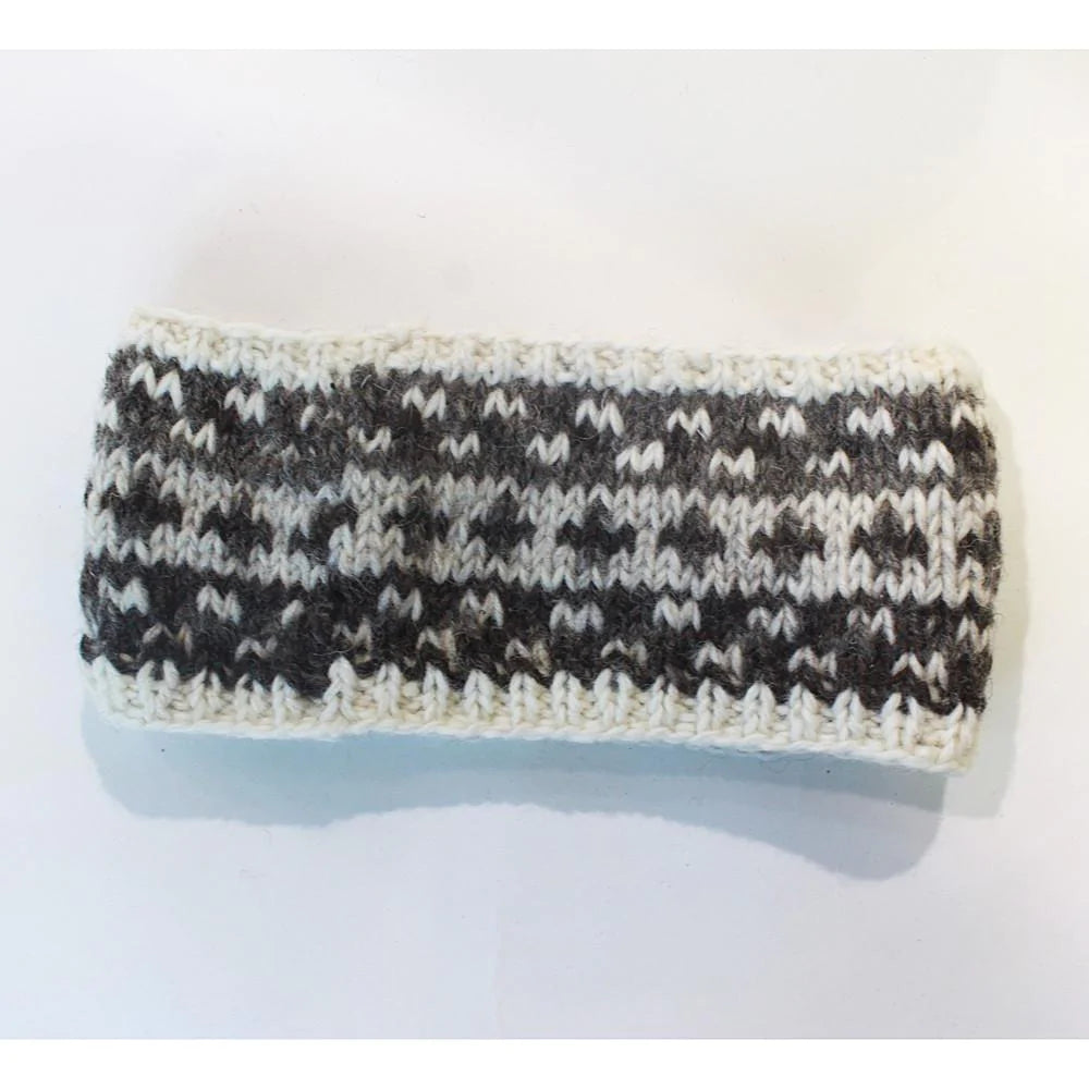 Nordic Knit Wool Headbands