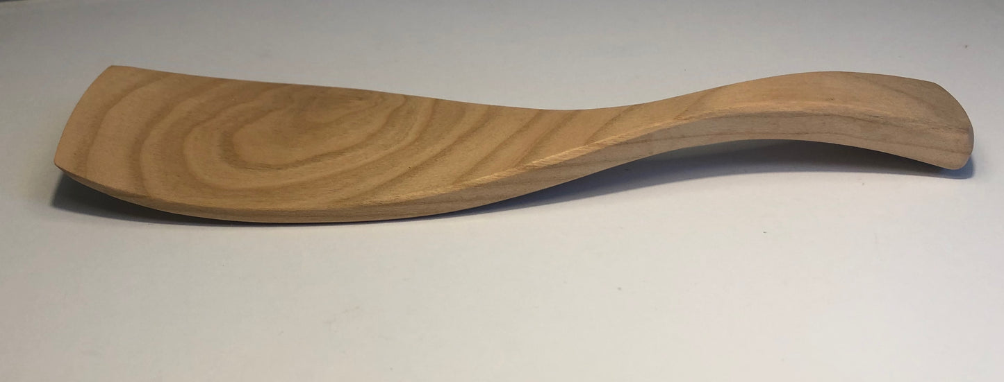 Handmade wooden spatula