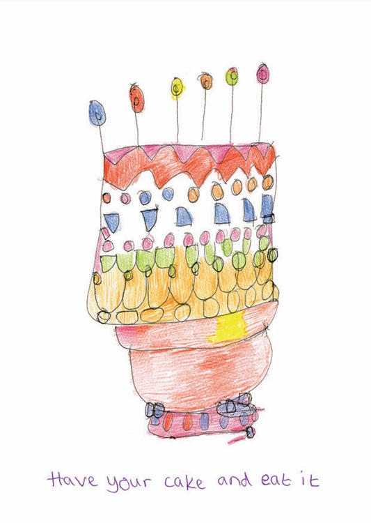 Birthday Cake Birthday Card
