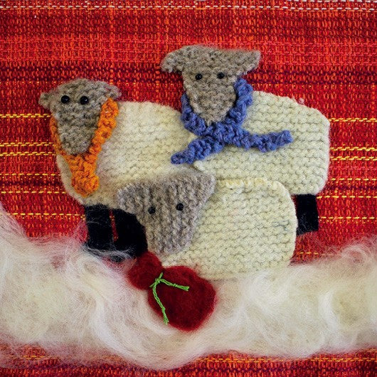 (P) "Cosy Winter Sheep" Christmas Card