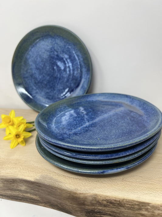 Blue Stoneware Side Plates