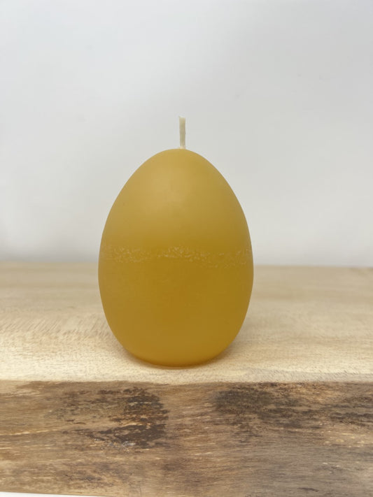 100% Beeswax Egg Candles